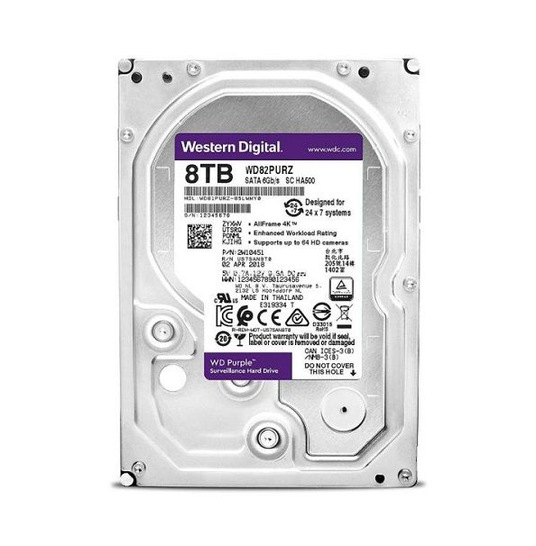 WD 8TB Surveillance Internal Hard Drive